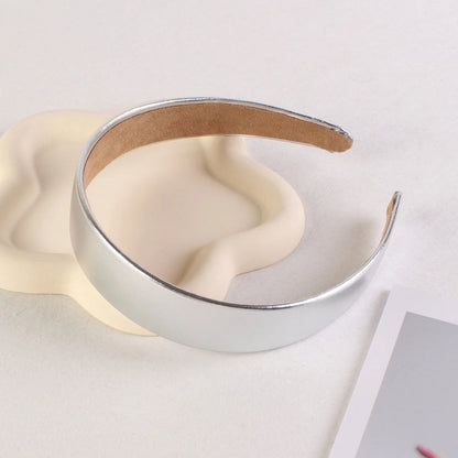 Gold & Silver Metallic Headband Set for Women