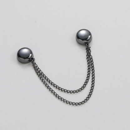 Exquisite Chain Brooch Buckle Magnetic Clothing Clips Nail free Clothes Scarf Trouser Legs Cuff Buckle Buttons Sewing Supply