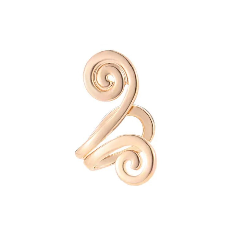 Fashion Totem Clip Earring for Women Without Piercing Cartilage Vintage Ear Cuff Girls Jewerly Gifts