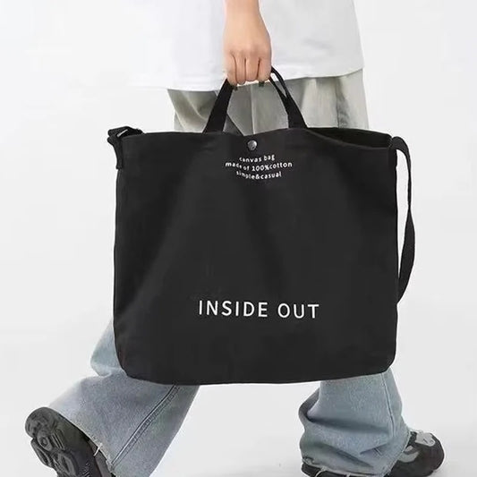 High Capacity Canvas Crossbody Bag for Women