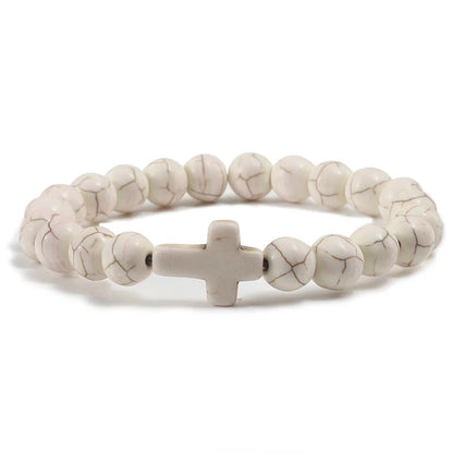 Women’s Matte Lava Bead Bracelet Fitness & Couple Charm Jewelry