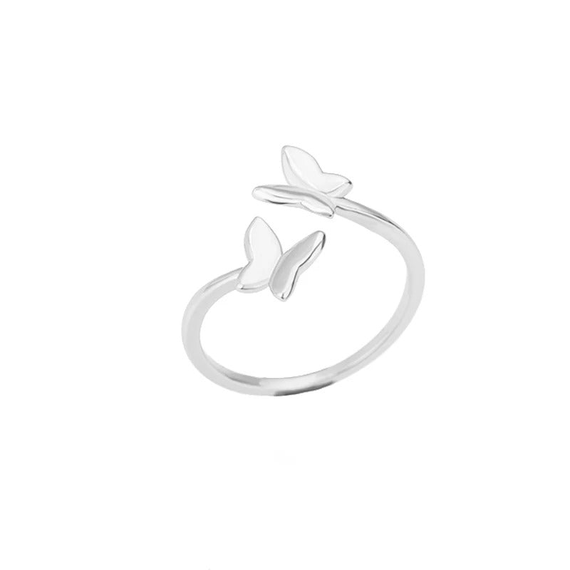 Women’s Butterfly Insect Design Ring Engagement Jewelry