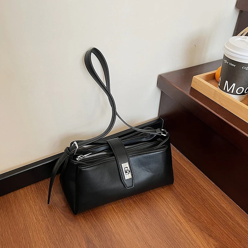 Luxury Three Compartment Shoulder Bag Women