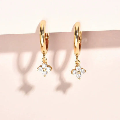 Silver leaf Earrings For Women Trendy Earring Jewelry Prevent Allergy Party Accessories Gift