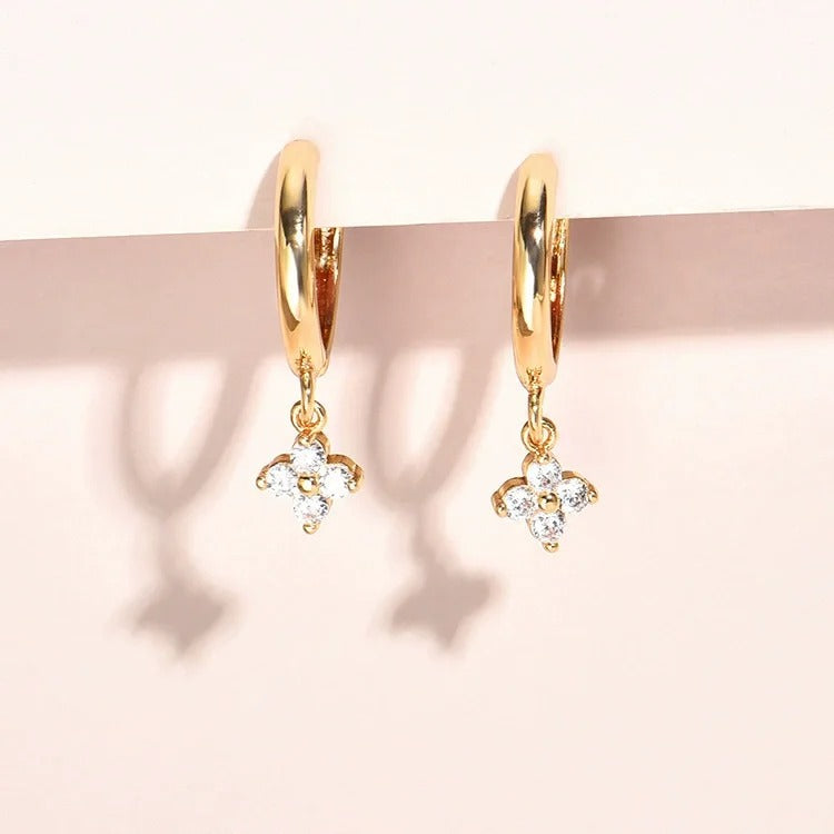 Silver leaf Earrings For Women Trendy Earring Jewelry Prevent Allergy Party Accessories Gift
