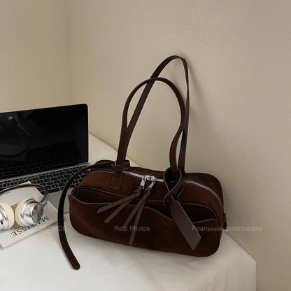 LEFTSIDE Women’s PU Leather Small Shoulder Tote Bag
