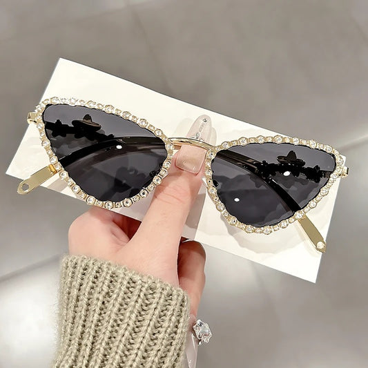 Diamond Encrusted Sunglasses for Women