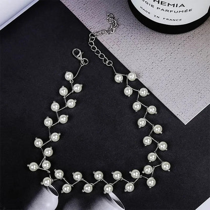 2025 New Arrivals Hot Fashion Black Crystal Necklace Simple Cross Strand Beaded Chokers Necklaces Women Jewelry