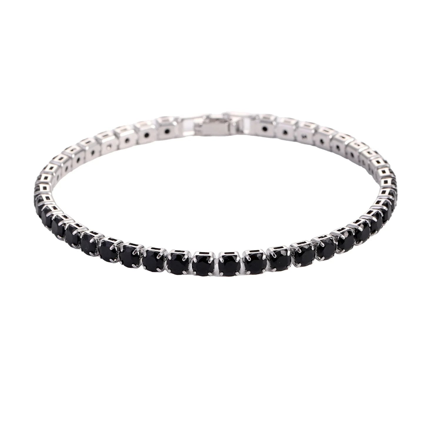Luxury 4mm CZ Tennis Bracelet Gold & Silver for Men & Women