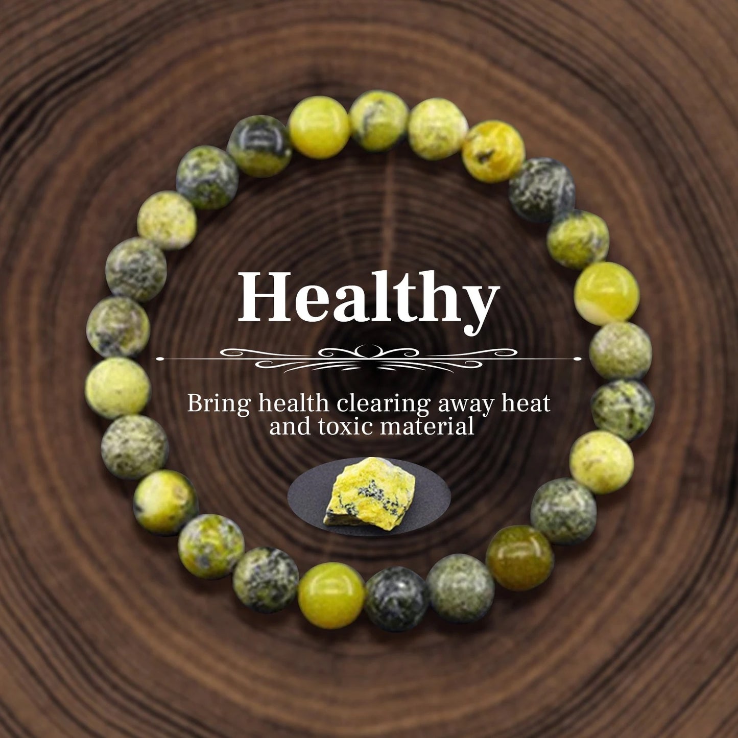 Natural Stone Beaded Bracelet Amethyst Quartz Agate Tiger Eye