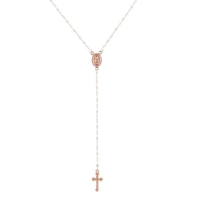 SUMENG 2025 New Fashion Vintage Christian Cross Bohemia Religious Rosary Pendant Necklace For Women Charm Jewelry Gifts