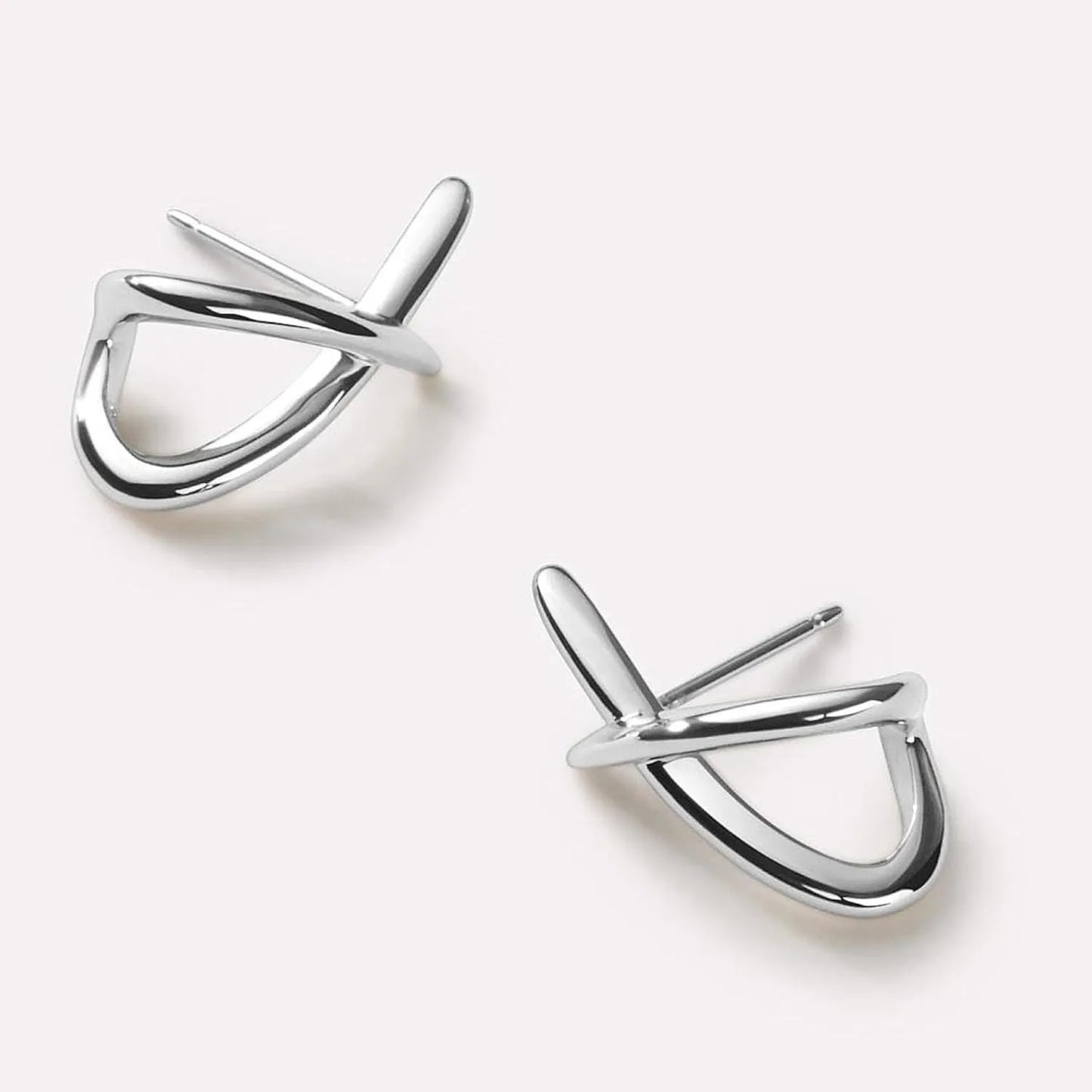 Trendy Gold Stud Earrings for Women Dainty Hypoallergenic Gift