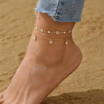 Women’s Summer Anklet Elephant Metal Chain Foot Bracelet