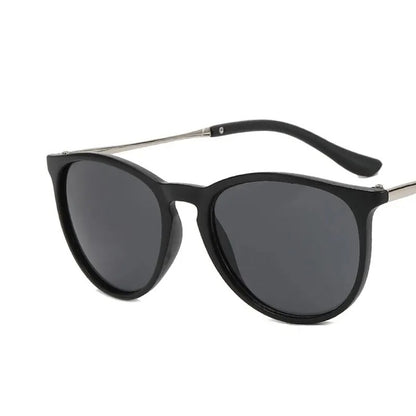 Trendy Metal Round Cat Eye Sunglasses for Men & Women Luxury Fashion Eyewear UV400