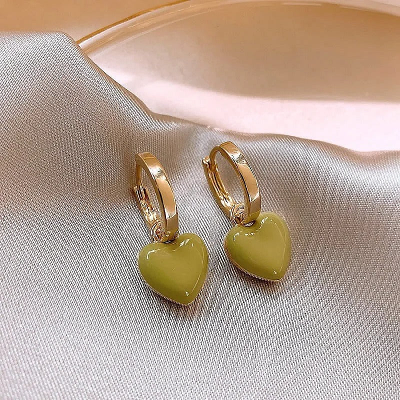 New Arrival Simple Temperament Square Drop Earrings Women
