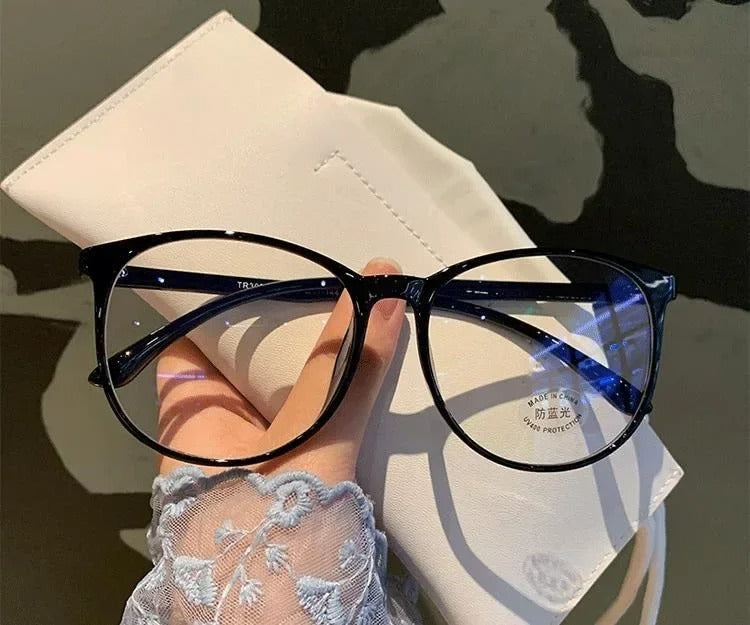 Anti Blue Light Square Glasses Transparent Blue Blocking Eyewear for Women & Men
