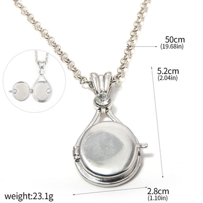 TV Show H2O Just Add Water Cosplay Necklace Mermaid Locket Pendant Necklace for Women Men Choker Jewelry Gift