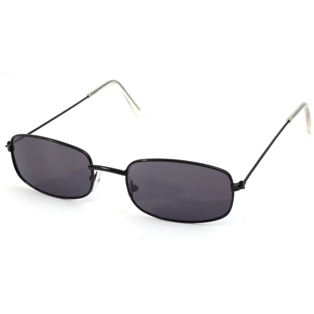 Men & Women Retro Narrow Frame Square Sunglasses UV Protection