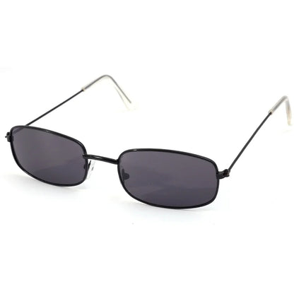 Men & Women Retro Narrow Frame Square Sunglasses UV Protection