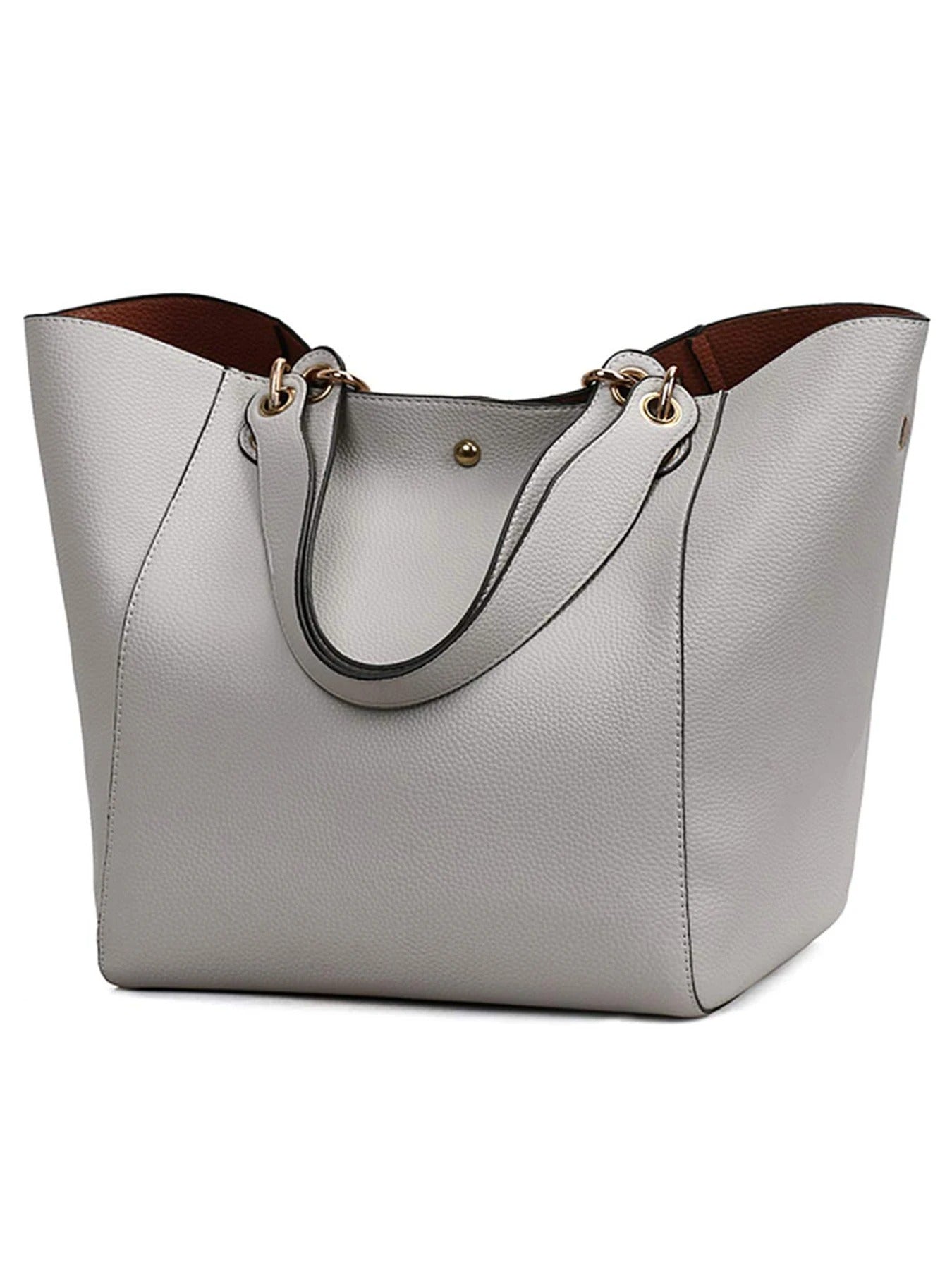 Pahajim Large PU Leather Tote Bag for Women