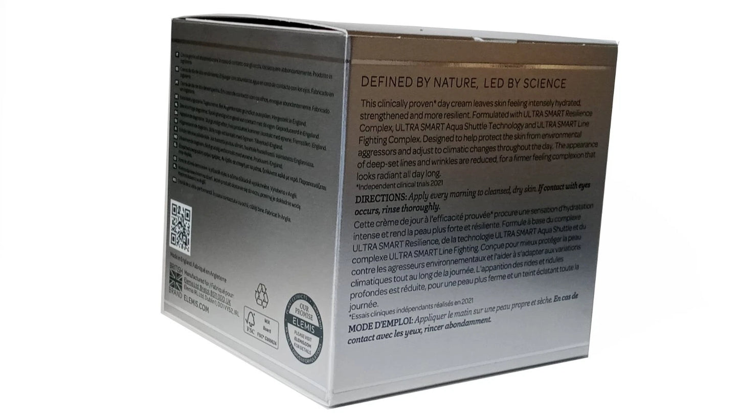 Elemis Ultra Smart Pro-Collagen DAY Cream 50 ml 1.6 fl. oz